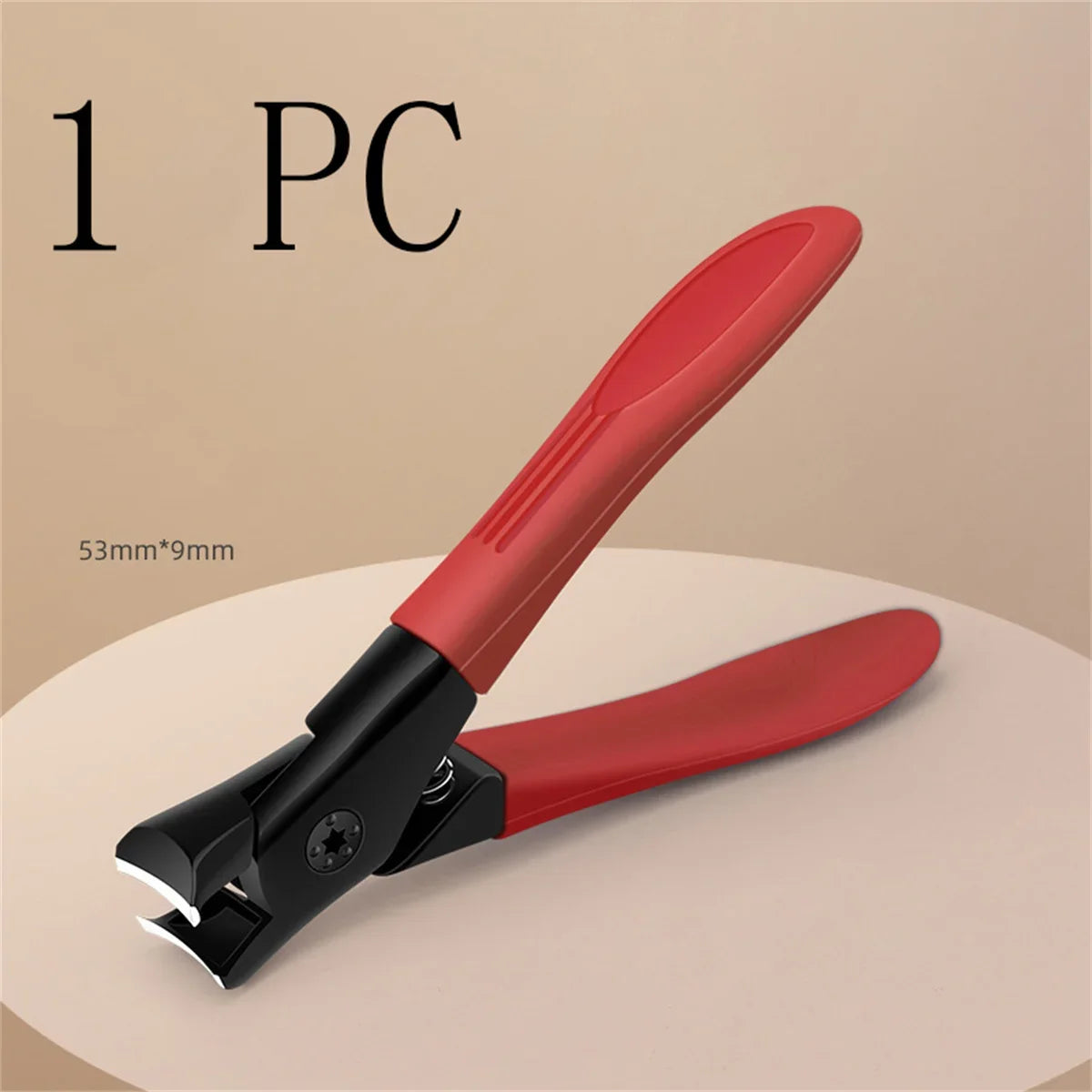 Ergonomic Handle Toenail Clipper for Thick Nails Foot Care