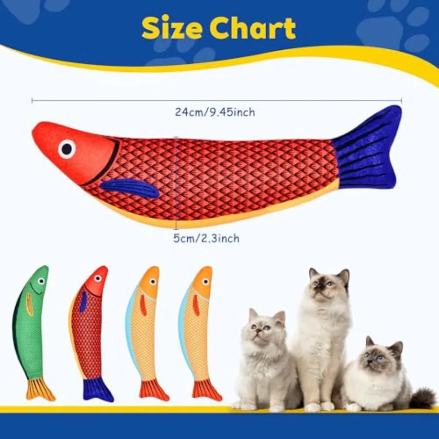 Interactive Catnip Cat Toys With Rattle Sound For Indoor Cats