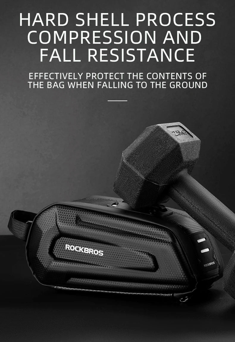 ROCKBROS Waterproof Shockproof Bicycle Rear Seatpost Bag With Quick Release
