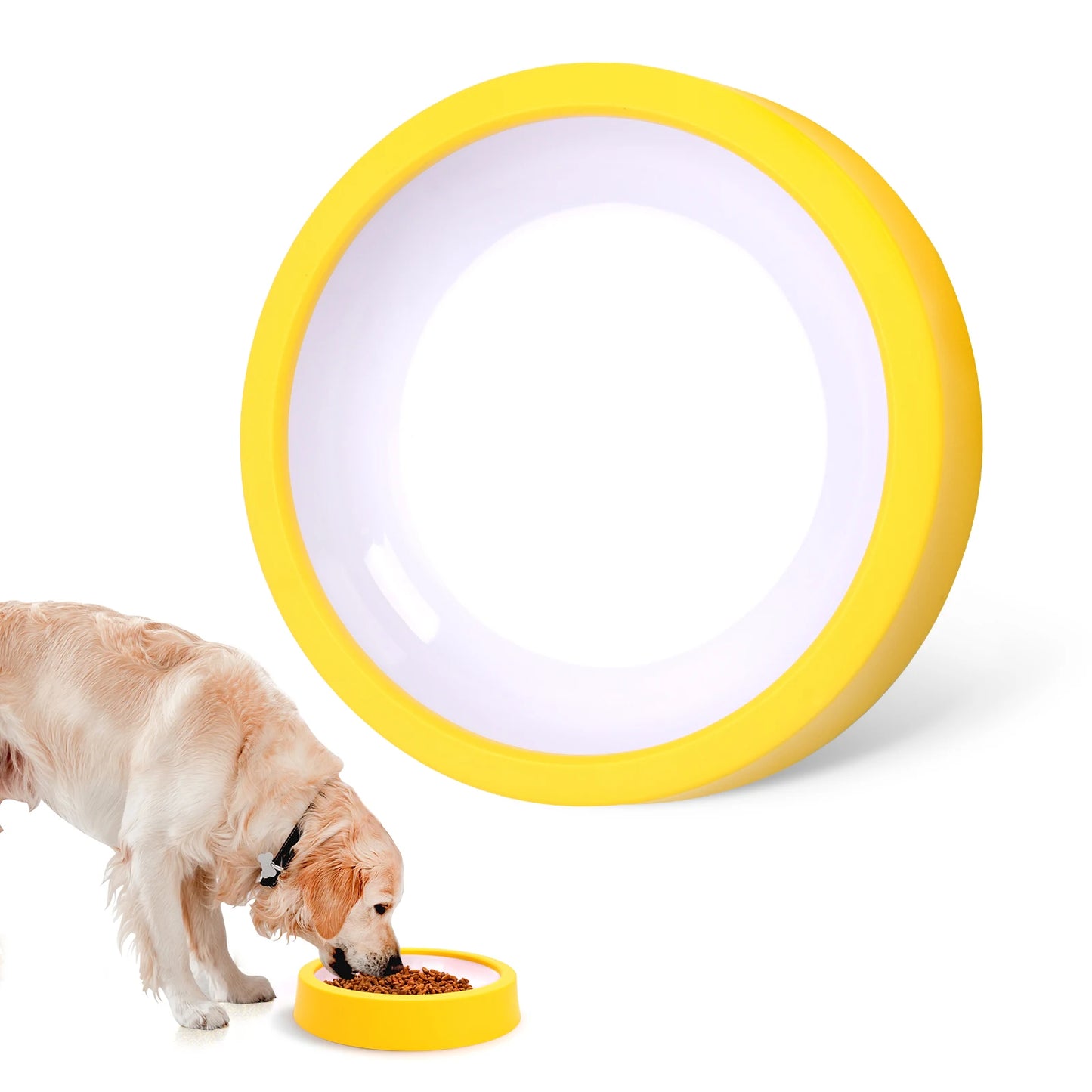 Pet Dog Slow Feeder Bowl Non Slip Anti Gulping