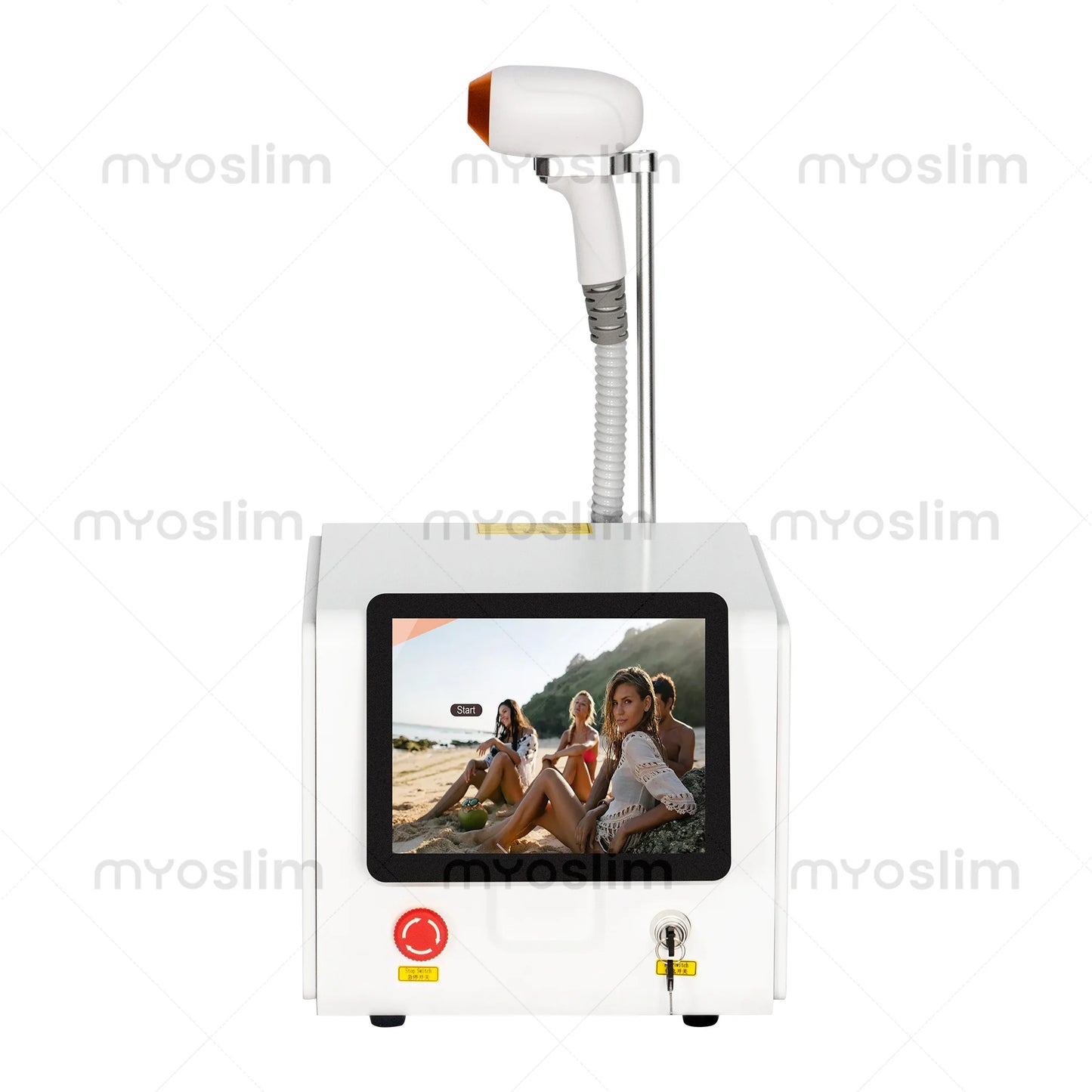 TAIXL Myoslim 4000W Ice Titanium Diode Laser Hair Removal Machine 808 755 1064nm