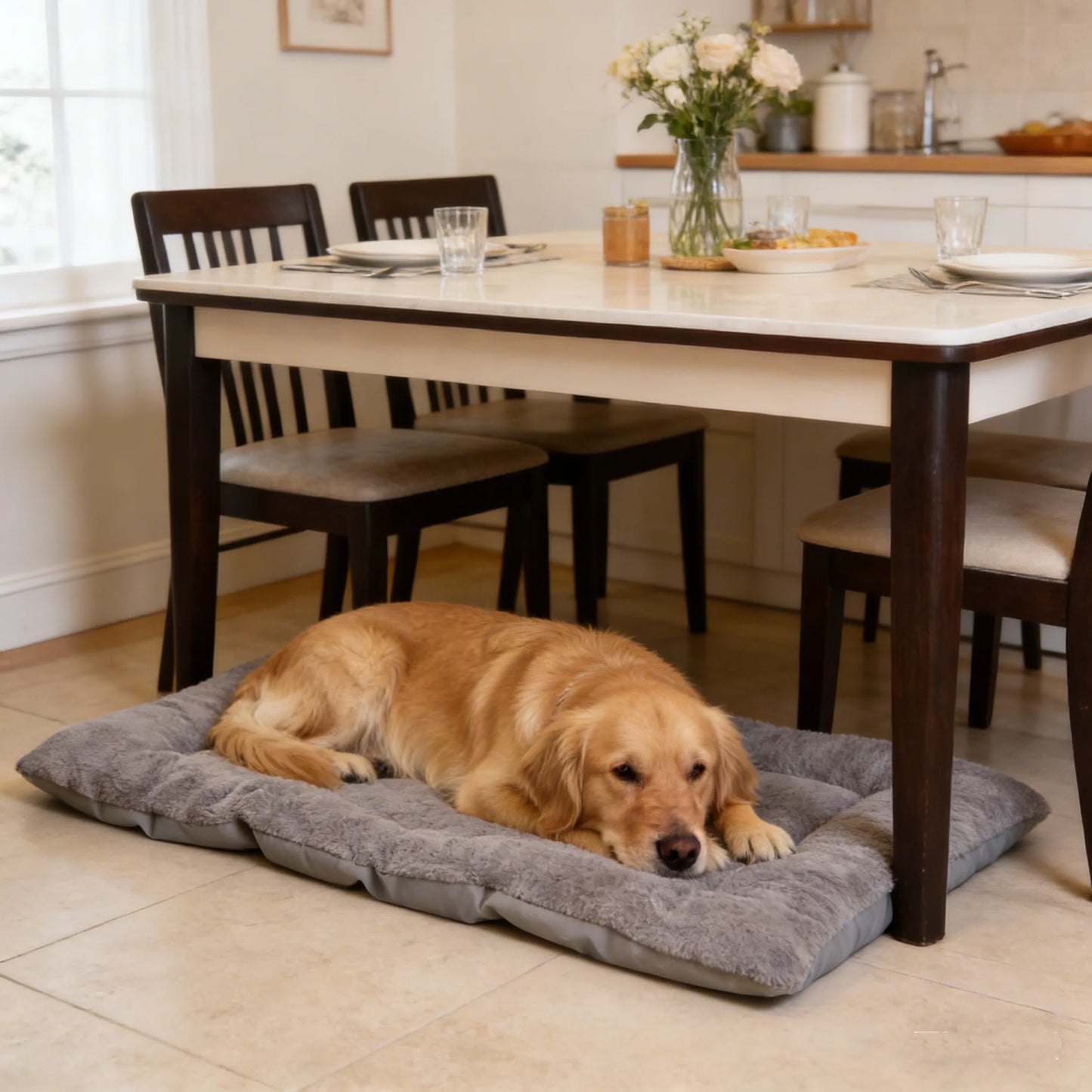 Booteely Plush Dog Bed Sofa Mat For Pets Ultra Soft Fleece