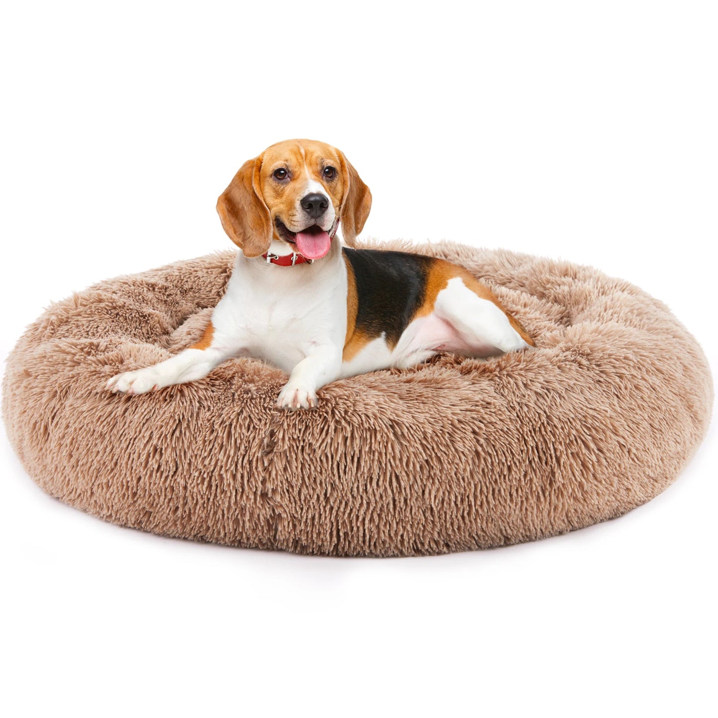 JHK Calming Dog Bed For Medium And Large Dogs Washable Anti Slip