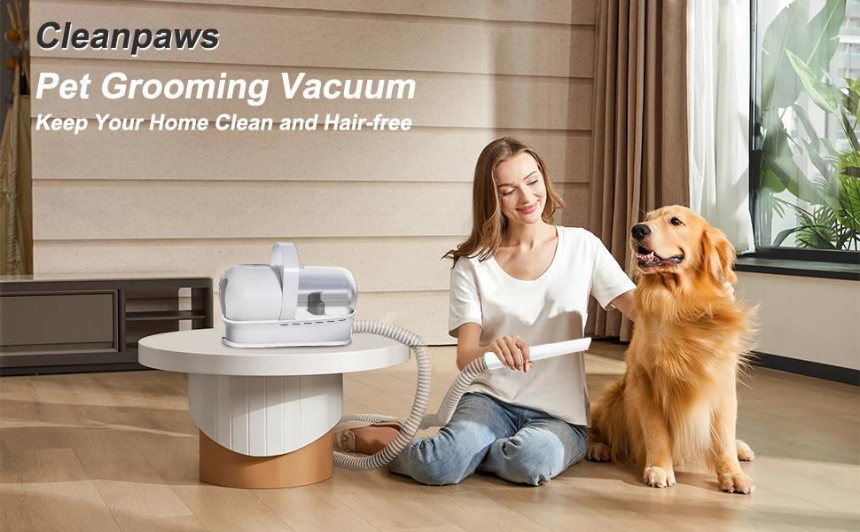 Dog Grooming Vacuum Kit 7 In 1 Deshedding Performance