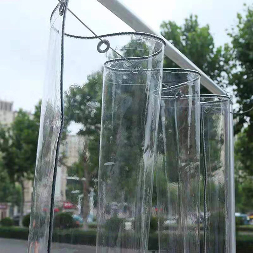 Waterproof PVC Tarpaulin With Eyelets for Garden Furniture and Greenhouses