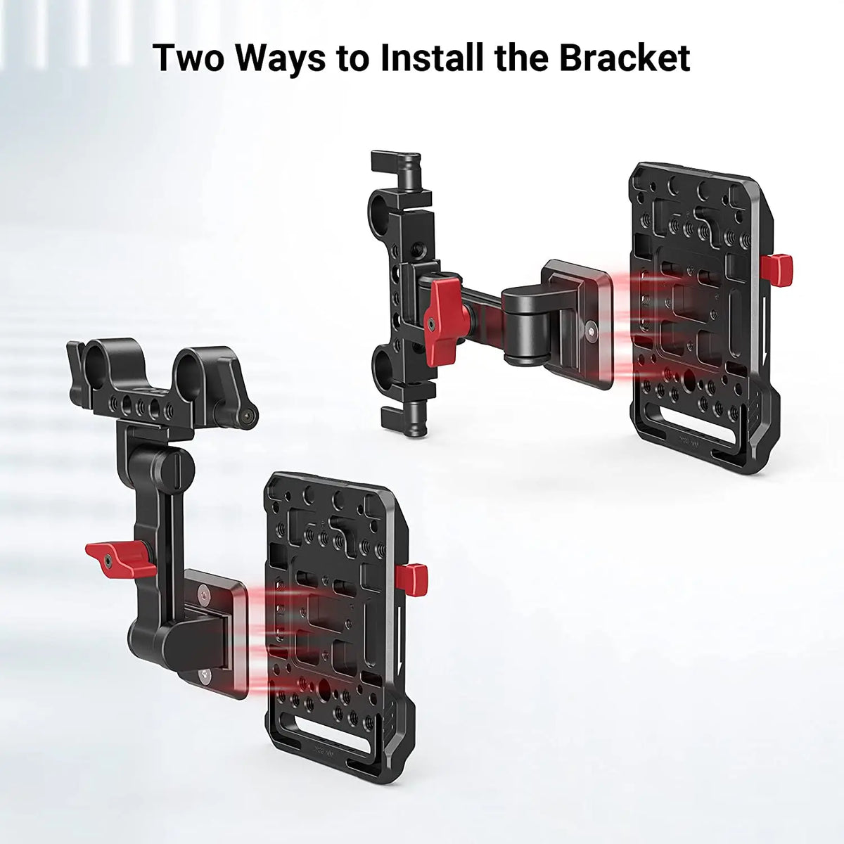 SmallRig V Mount Battery Plate With Adjustable Arm Rod Clamp