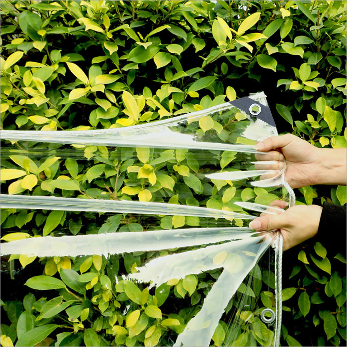 Waterproof PVC Tarpaulin With Eyelets for Garden Furniture and Greenhouses