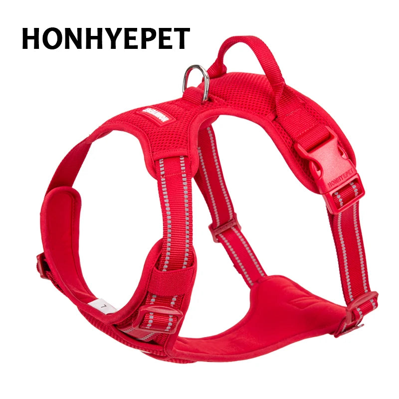 Truelove Reflective Padded Dog Harness With Quick Release Safety Strap