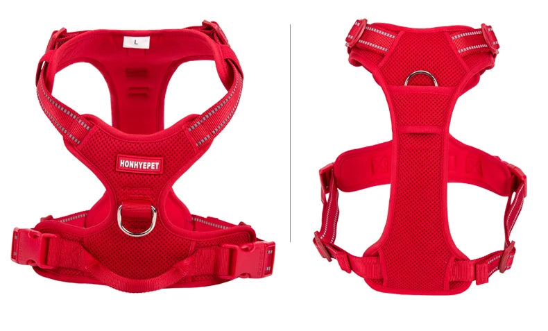 Truelove Reflective Padded Dog Harness With Quick Release Safety Strap