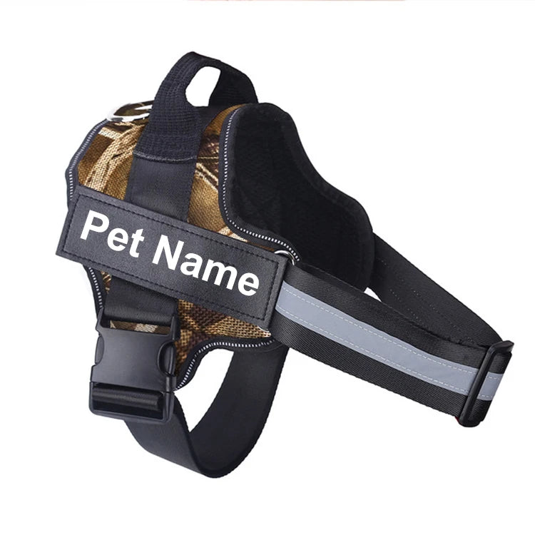 Bolux Reflective Adjustable Breathable Dog Harness