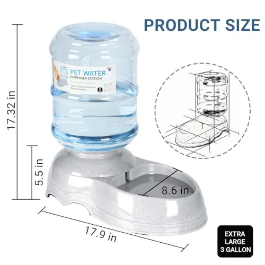 Yao Hui Huang Pet Water Dispenser For Large Dogs Feeder