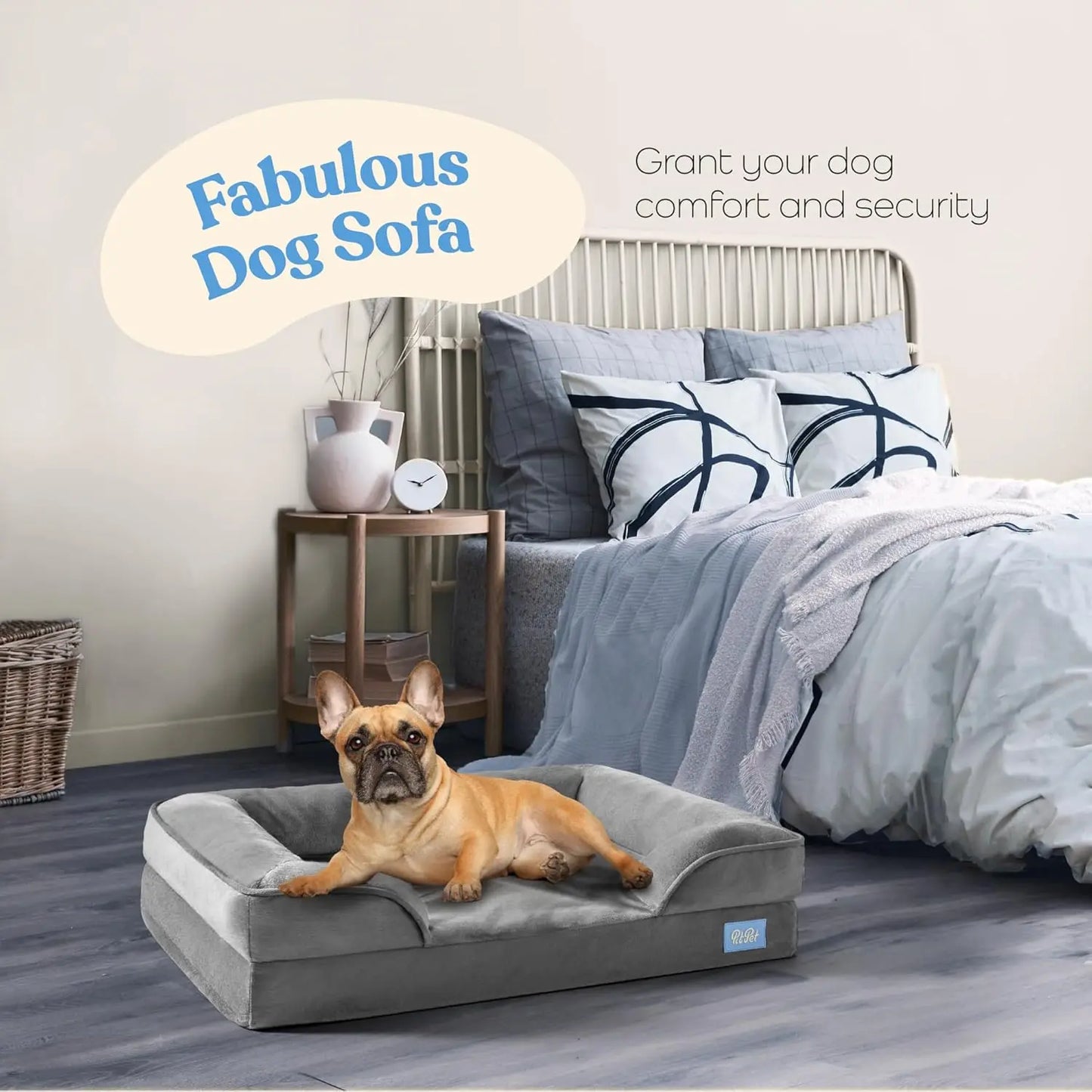 Orthopedic Dog Bed For Medium Dogs Ultra Comfortable Breathable