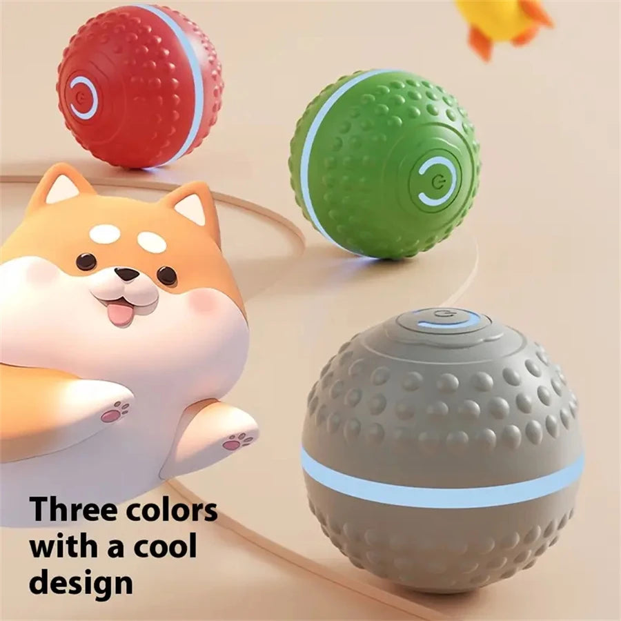 Smart Dog Ball Interactive Toy Rolling USB Rechargeable Chew Toy
