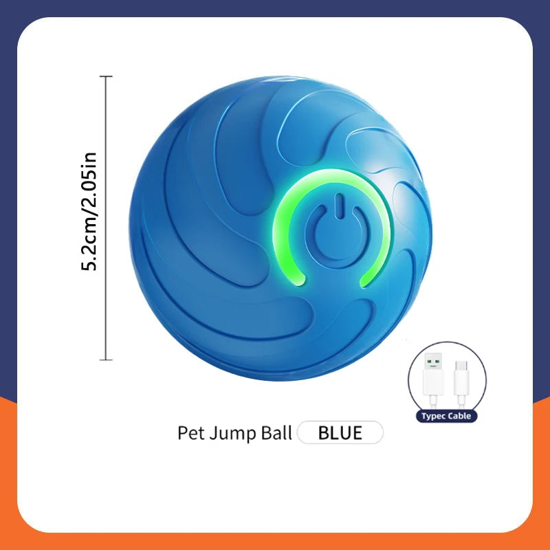 Smart Dog Ball Interactive Toy Rolling USB Rechargeable Chew Toy