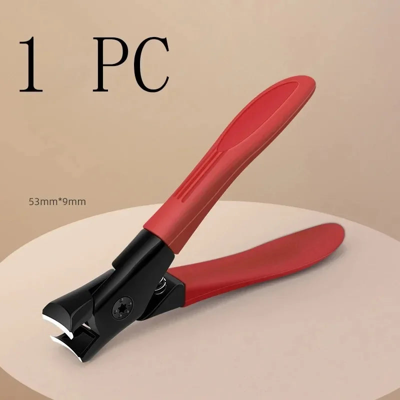 Ergonomic Handle Toenail Clipper for Thick Nails Foot Care