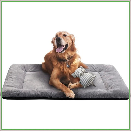 Machine Washable Anti Slip Dog Crate Pad For Pets Durable