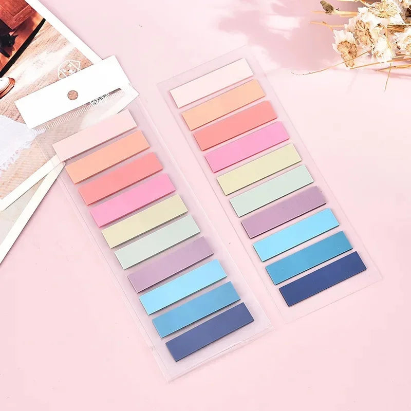 Waterproof PET Sticky Notes for Journaling, Scrapbooking and School