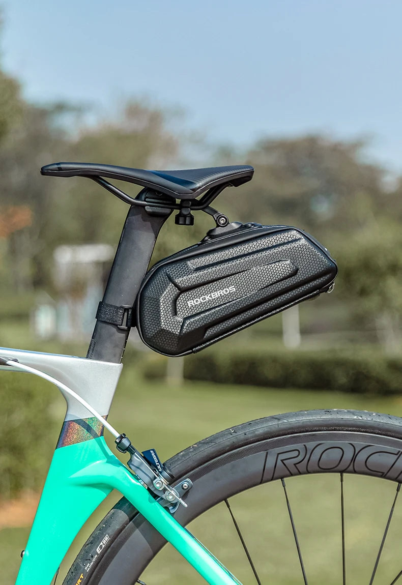 ROCKBROS Waterproof Shockproof Bicycle Rear Seatpost Bag With Quick Release
