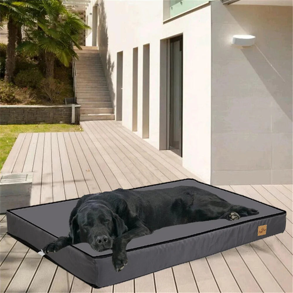 BORWART Orthopaedic Waterproof Dog Bed 2 In 1 Removable Cover