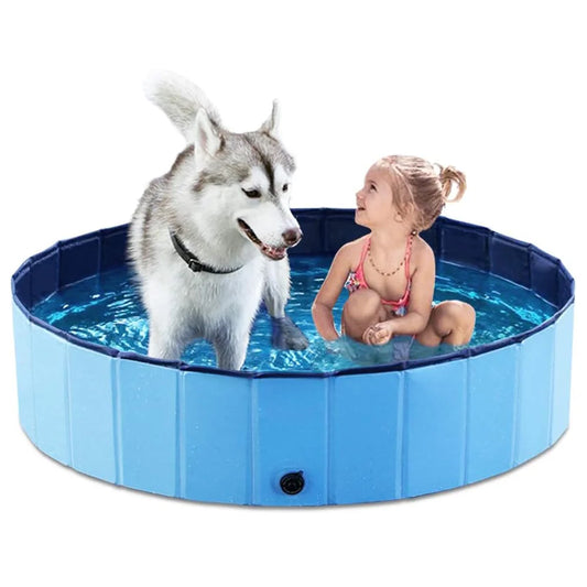 Portable Foldable Dog Swimming Pool Grooming Tub For Pets