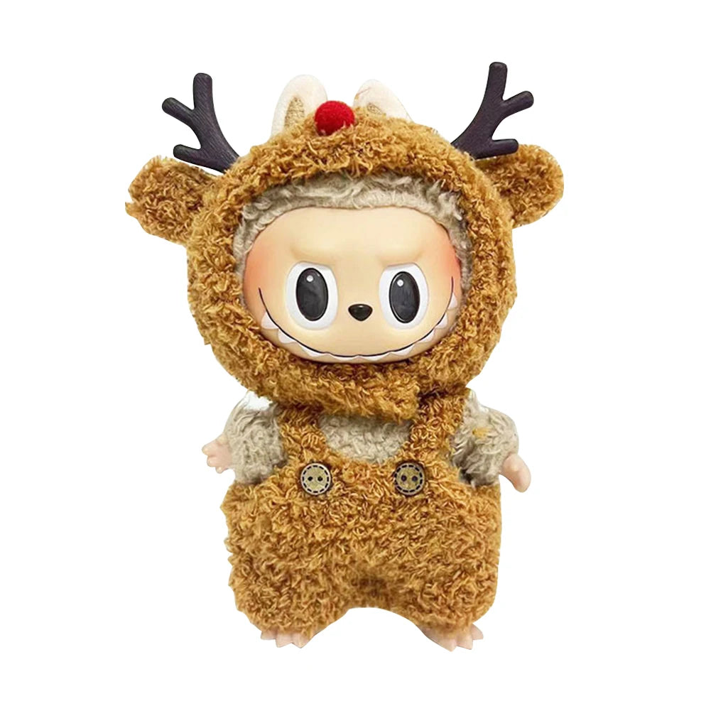 Unisex Plush Doll Clothes Outfit Set Accessory For Collectible Dolls