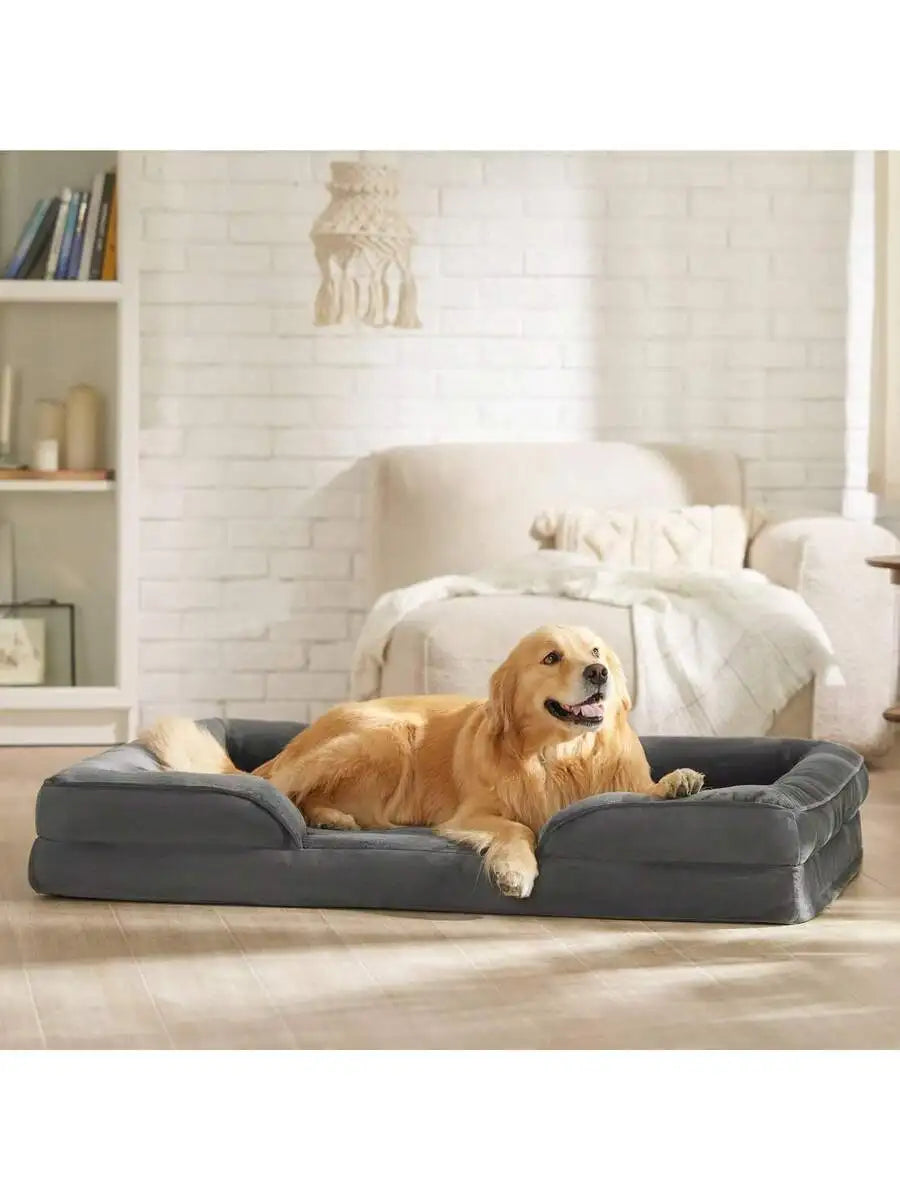 Orthopedic Pet Sofa Bed With Removable Washable Cover