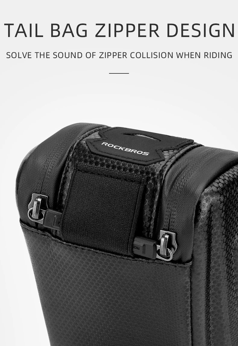 ROCKBROS Waterproof Shockproof Bicycle Rear Seatpost Bag With Quick Release