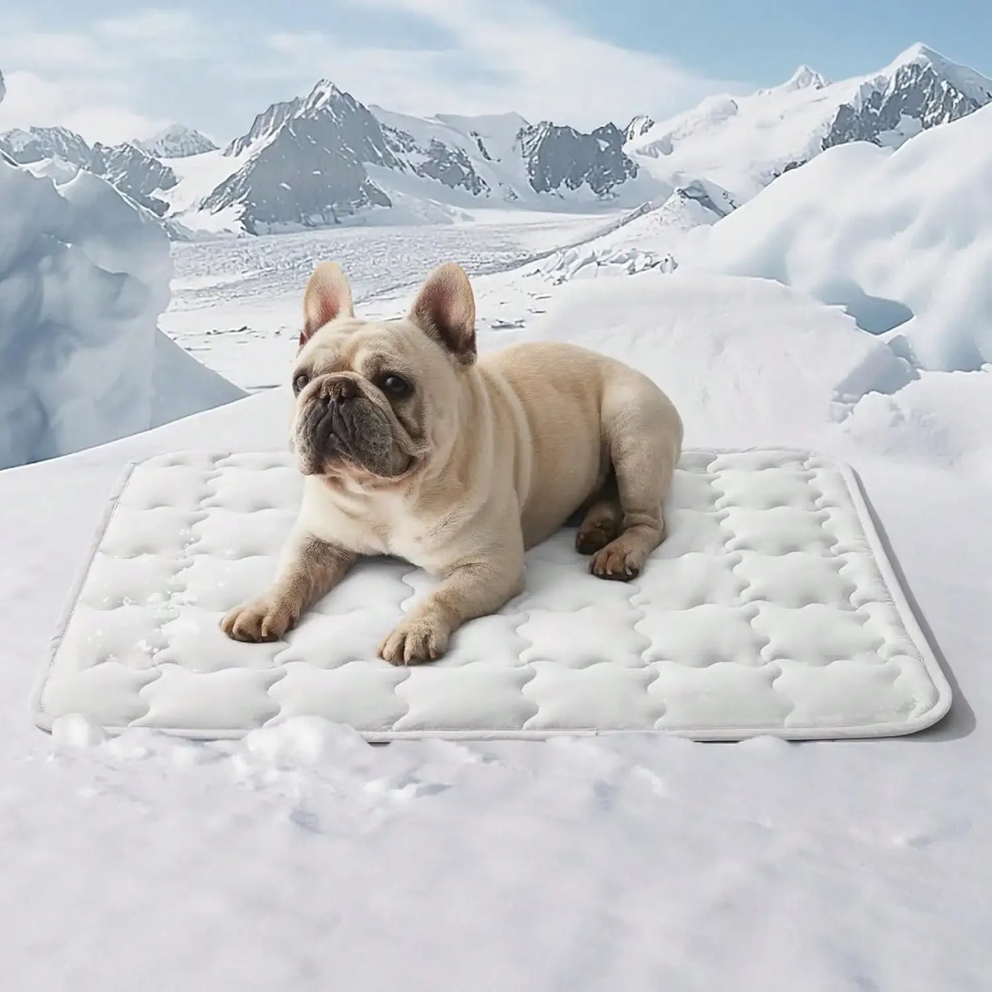 Summer Pet Cooling Mat For Dogs And Cats Self Cooling Pad Breathable Bed