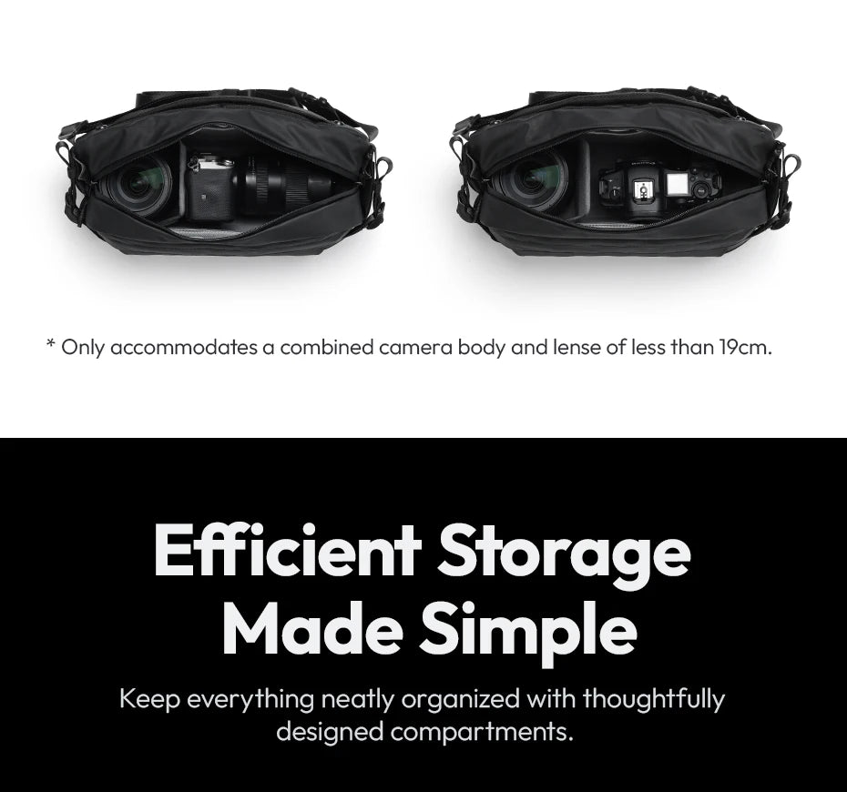 Ulanzi AB02 TAI Outdoor Photography Sling Bag for Camera Accessories