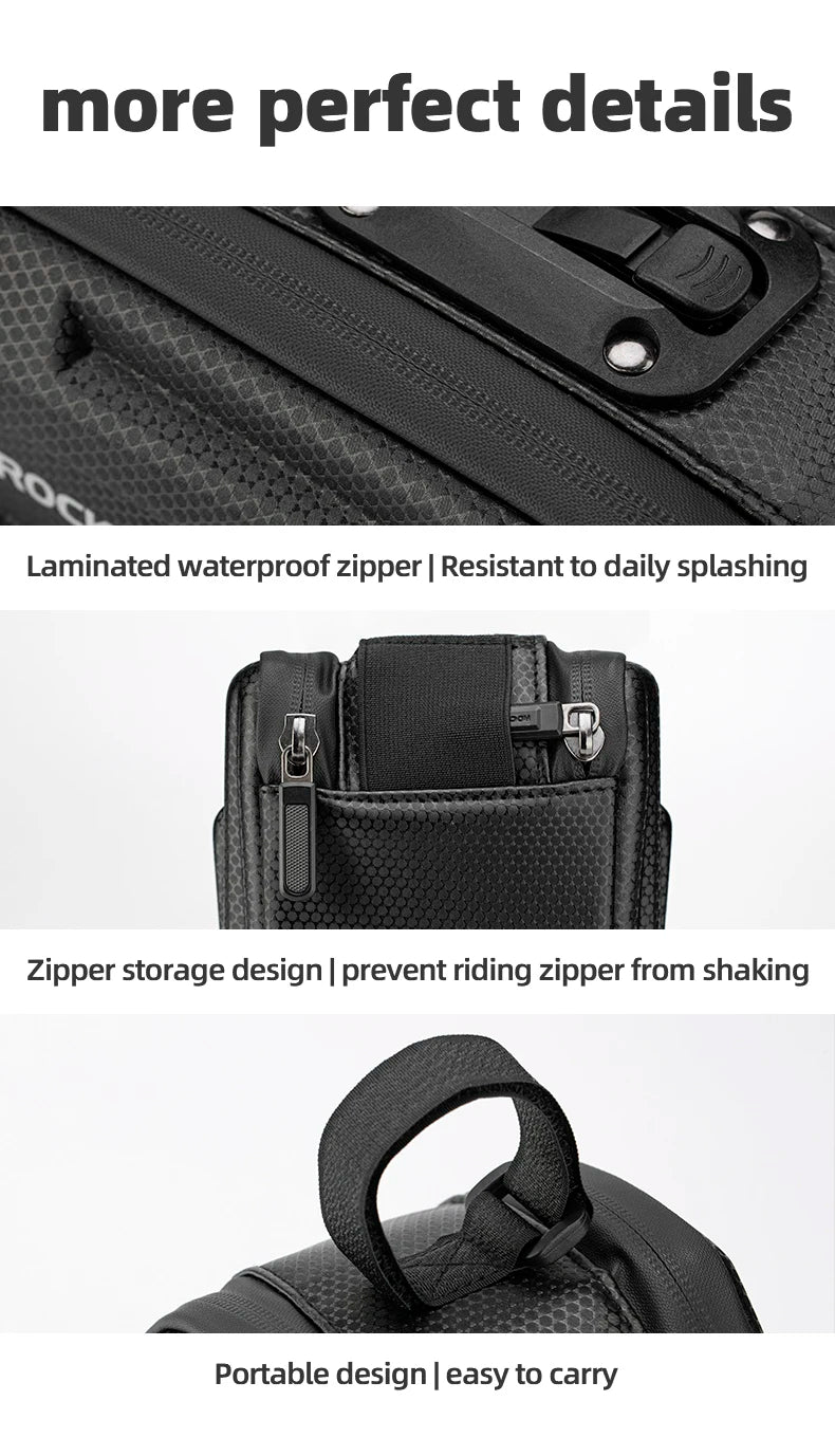 ROCKBROS Waterproof Shockproof Bicycle Rear Seatpost Bag With Quick Release