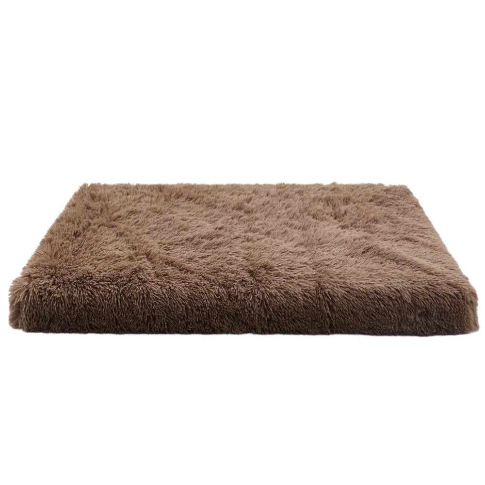 Plush Dog Bed Mat For Pets Removable Washable Cover