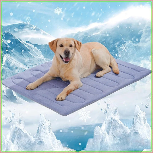 Self Cooling Dog Bed With Arc Chill Technology Washable