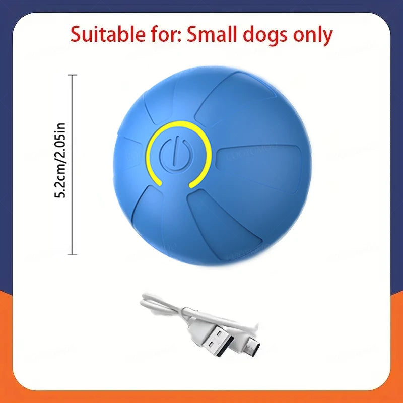 Smart Dog Ball Interactive Toy Rolling USB Rechargeable Chew Toy