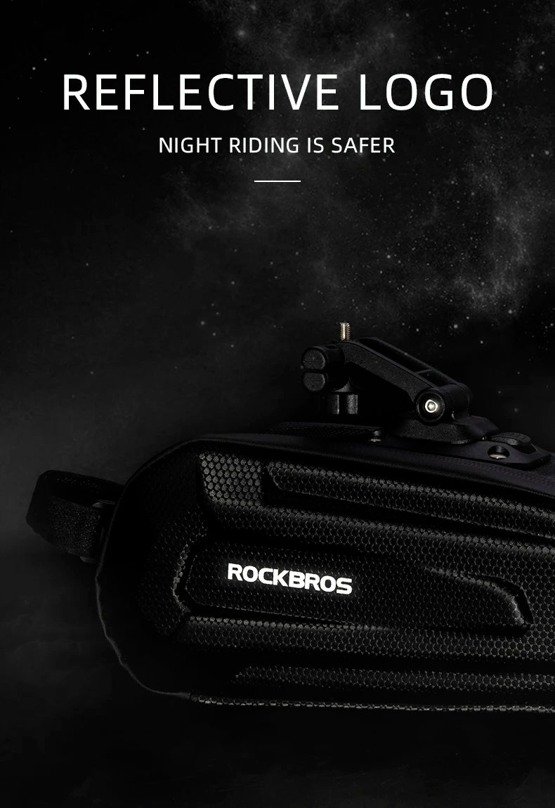 ROCKBROS Waterproof Shockproof Bicycle Rear Seatpost Bag With Quick Release