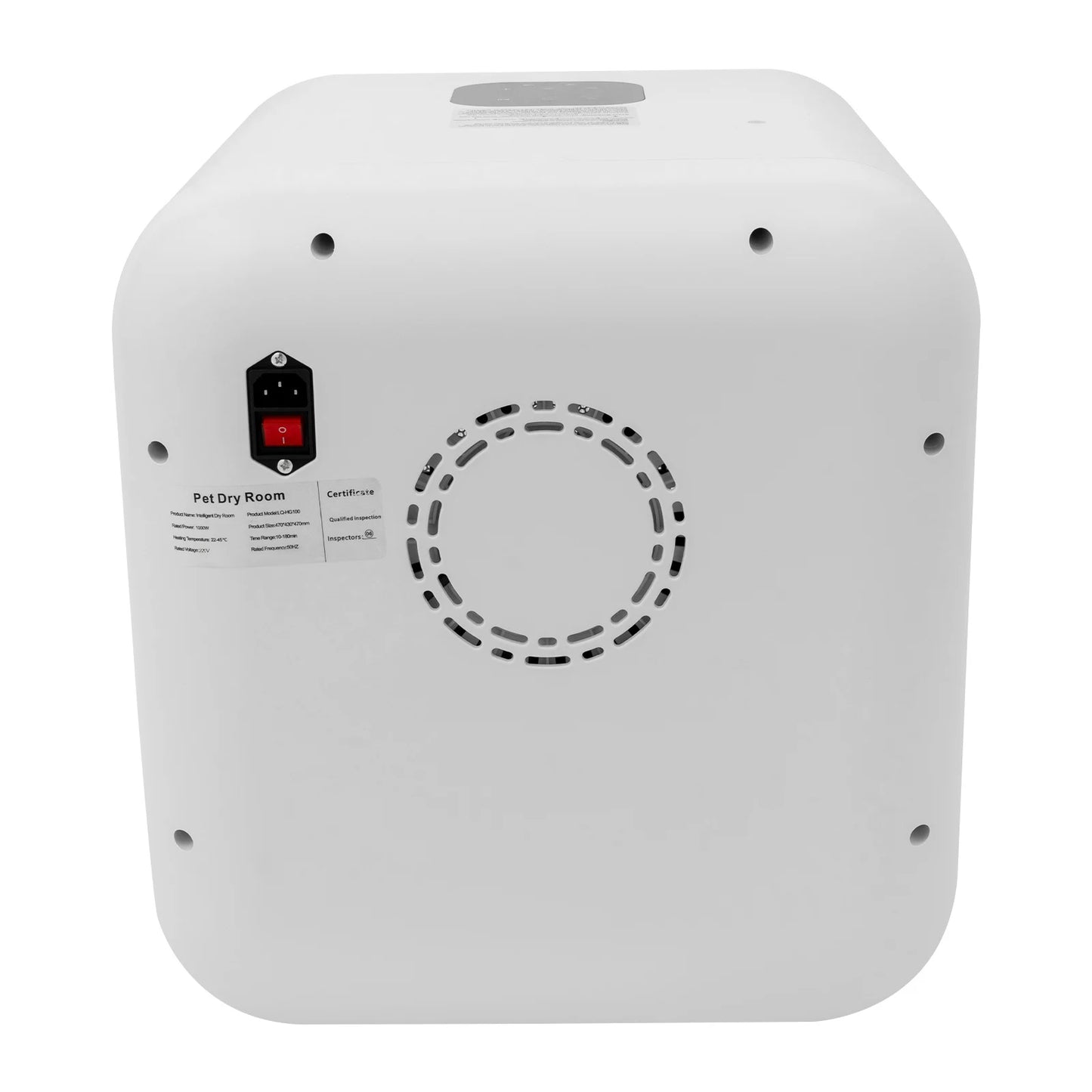 Automatic Pet Dryer With Smart Temperature Control For Dogs