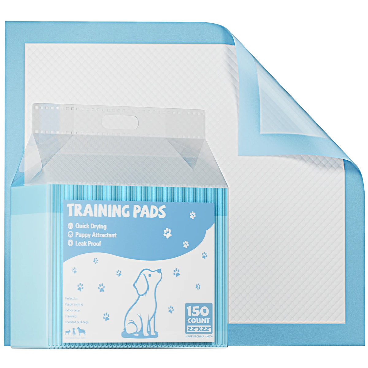 JHK Disposable Dog Pee Pads, Super Absorbent Leakproof Training Pads