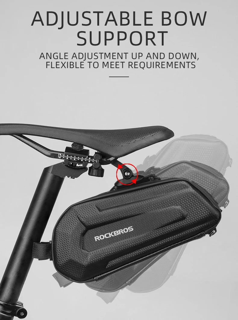 ROCKBROS Waterproof Shockproof Bicycle Rear Seatpost Bag With Quick Release