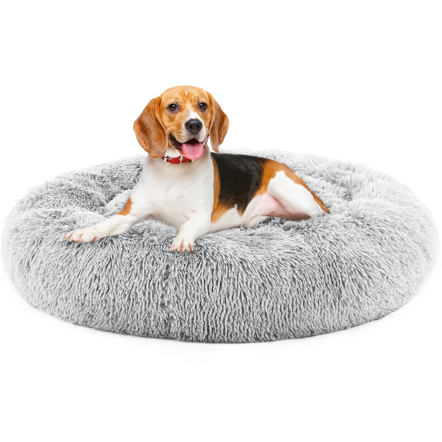 JHK Calming Dog Bed For Medium And Large Dogs Washable Anti Slip