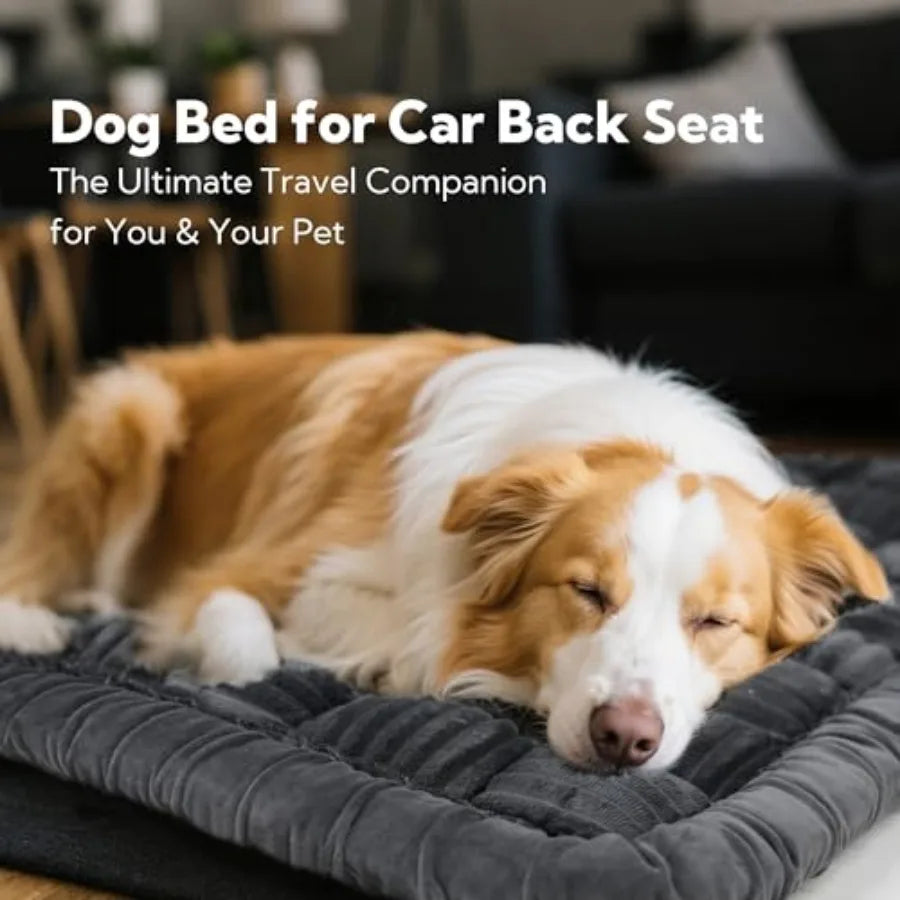 Backseat Pet Bed Mat For Car Non Slip Seat Cover