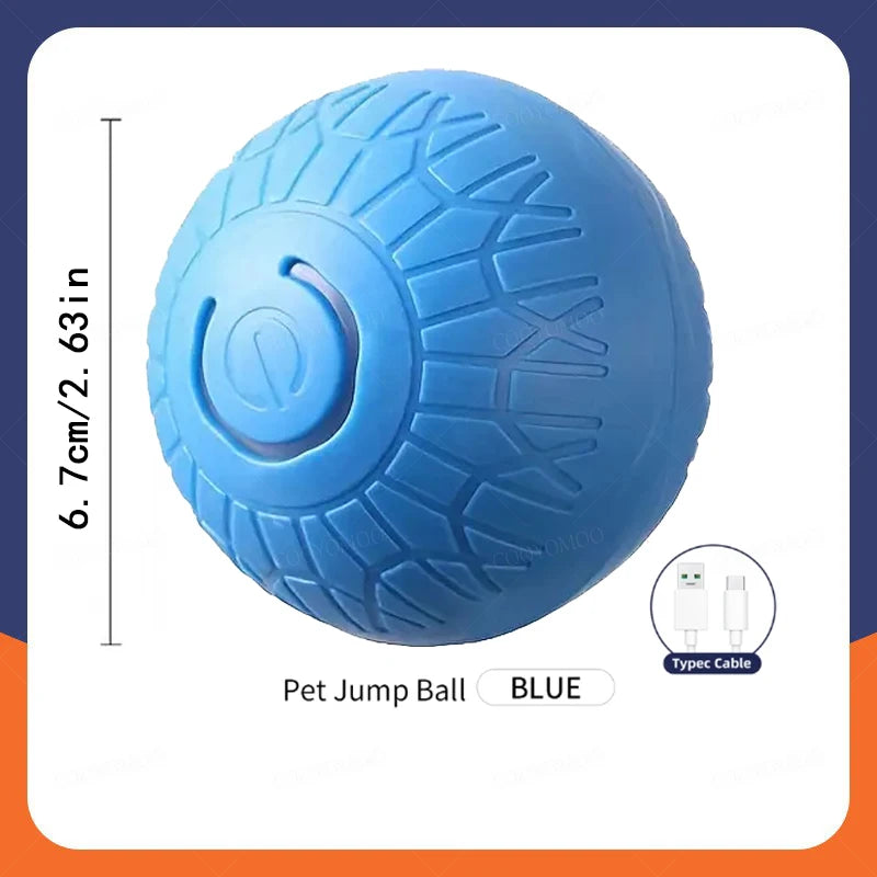 Smart Dog Ball Interactive Toy Rolling USB Rechargeable Chew Toy
