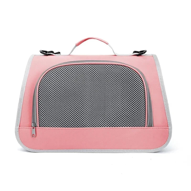 Portable Pet Carrier Handbag for Cats and Dogs Shoulder Bag