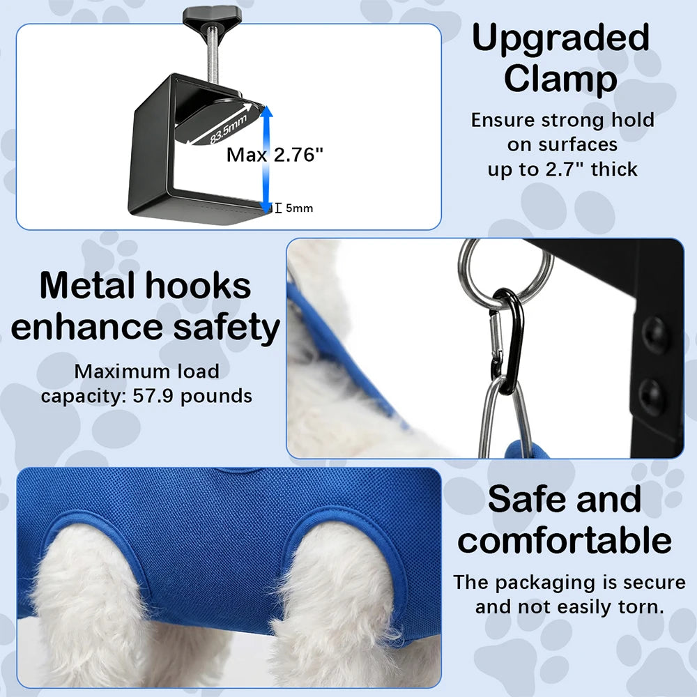 Dog Grooming Arm Clamp Height Adjustable Stand