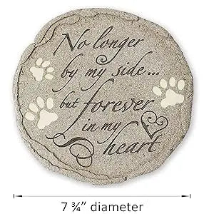 Orchid Valley Pet Memorial Stone for Cats and Dogs Weatherproof