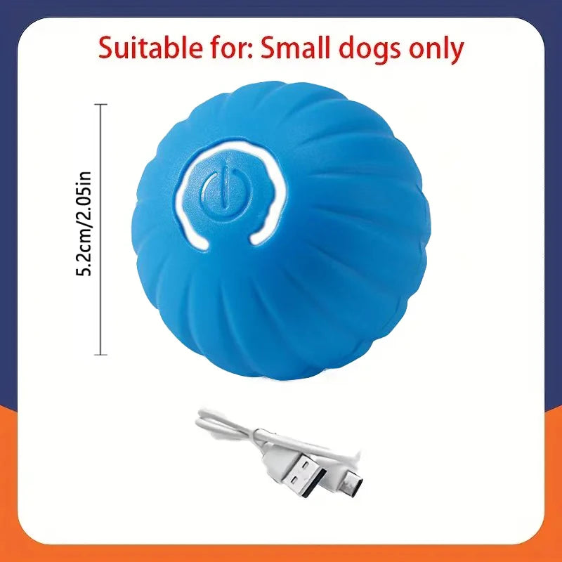 Smart Dog Ball Interactive Toy Rolling USB Rechargeable Chew Toy
