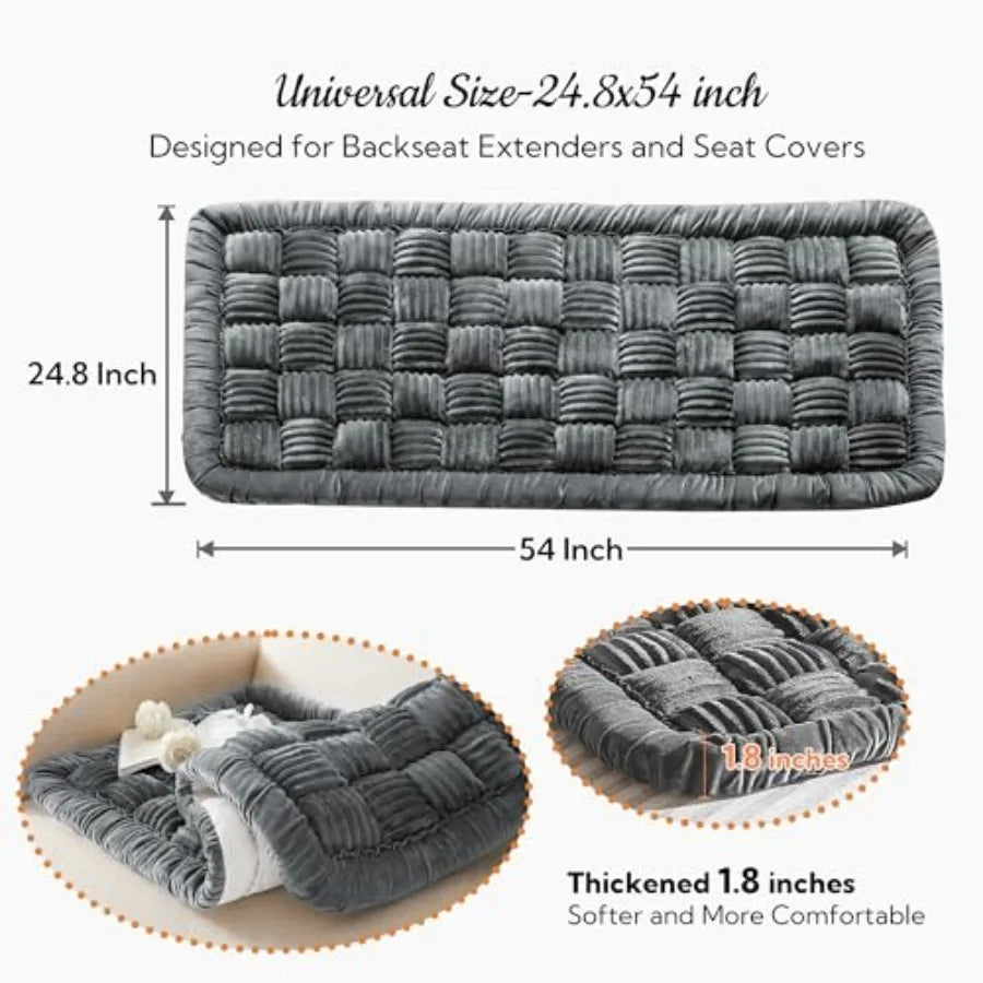 Backseat Pet Bed Mat For Car Non Slip Seat Cover