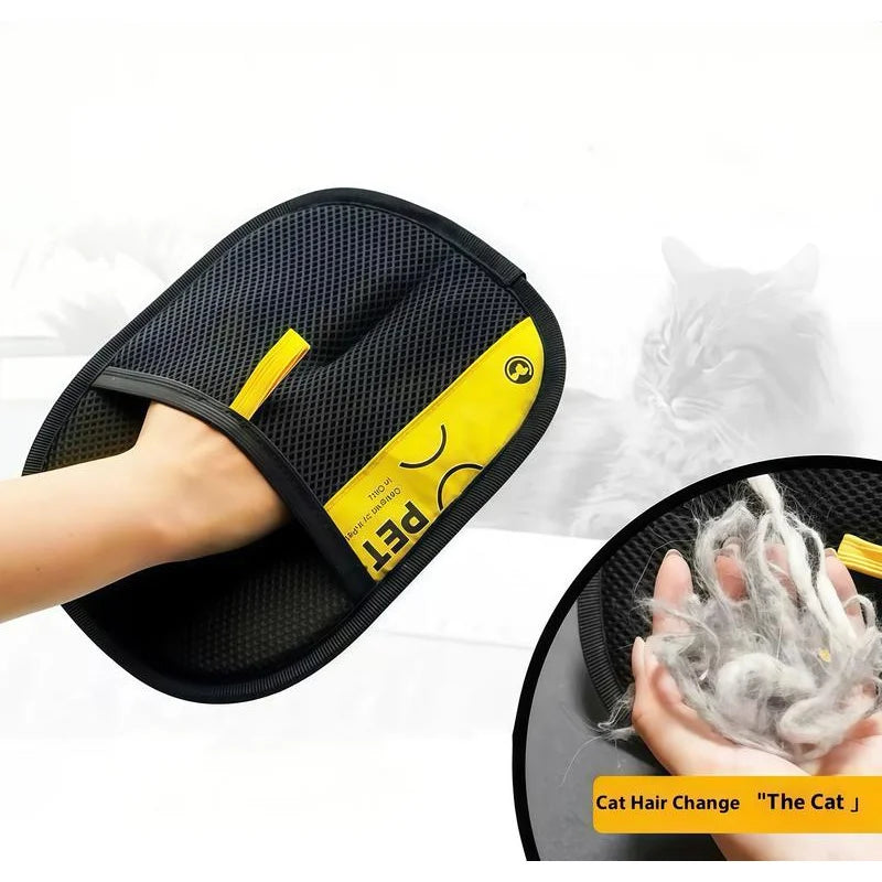 Pet Hair Remover Gloves Electrostatic For Cats And Dogs Reusable