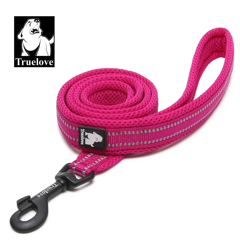 Truelove Reflective Padded Nylon Pet Leash For Dogs And Cats