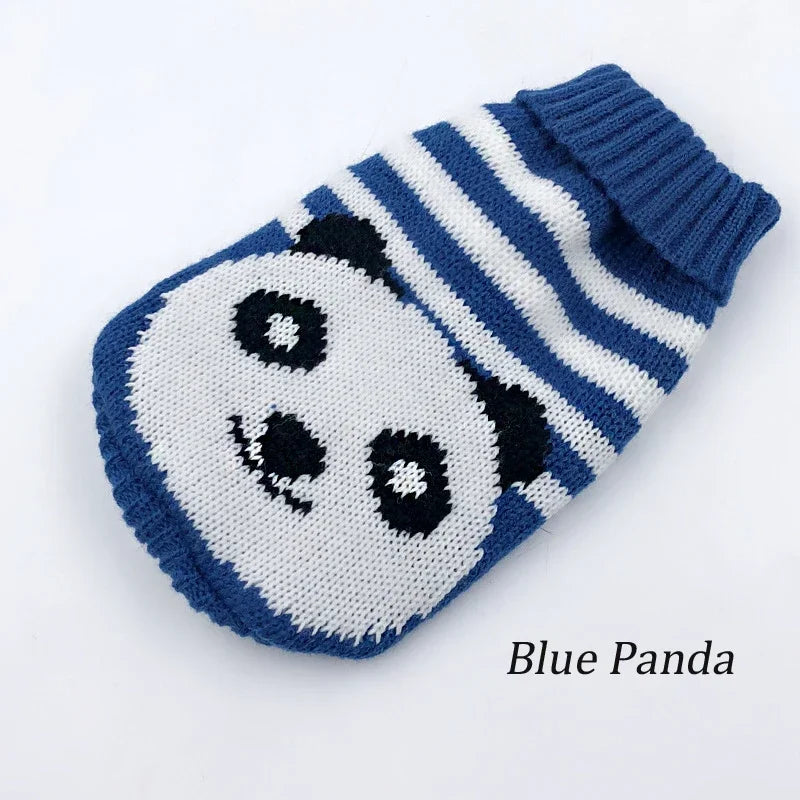 NONECN Dog Winter Sweater Pullover Classic Knit for Dogs