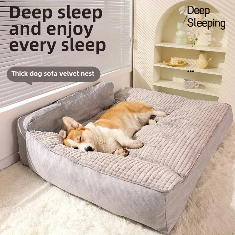Non Slip Winterproof Warm Pet Bed For Small Dogs Cats