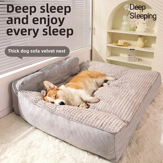 Non Slip Winterproof Warm Pet Bed For Small Dogs Cats